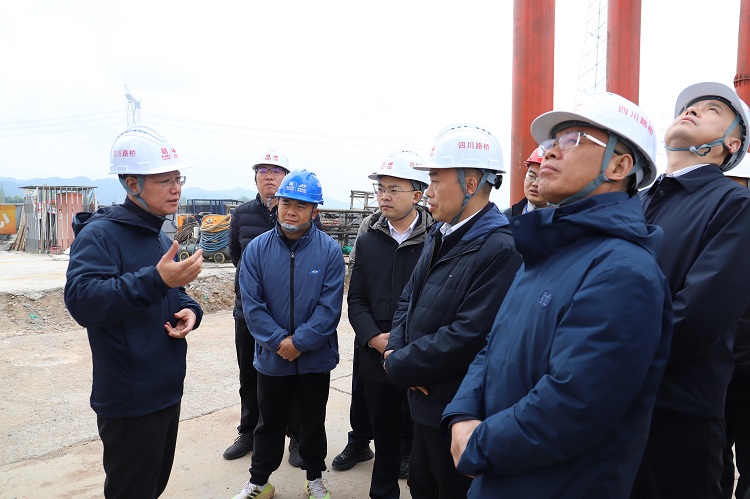 省交通运输厅党组成员、副厅长王茂奎赴k1体育官网高速项目督导调研